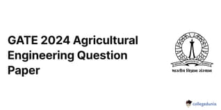 GATE 2024 Agricultural Engineering Question Paper PDF- Download Here